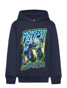 Lwsaku 608 - Hooded Sweatshirt Tops Sweat-shirts & Hoodies Hoodies Bla...