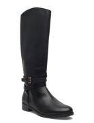 Burnished Calf-Collins Tll-Bo-Tal Korkeavartiset Saapikkaat Black Laur...
