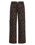 Nuharu Pants Bottoms Trousers Cargo Pants Brown Nümph