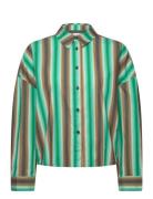 Liara Shirt Tops Shirts Long-sleeved Green Noella