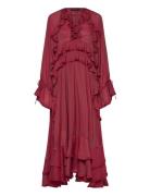 Cmnorma-Dress Maksimekko Juhlamekko Red Copenhagen Muse