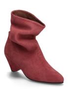 Vully 50 Triangle Shoes Boots Ankle Boots Ankle Boots With Heel Red An...