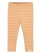 Legging Modal Striped Bottoms Leggings Yellow Petit Piao