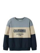 Nkmvemil Ls Nreg Sweat Bru Tops Sweat-shirts & Hoodies Sweat-shirts Na...