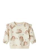 Nbfnoise Ls Sweat Bru Tops Sweat-shirts & Hoodies Sweat-shirts Cream N...