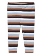 Tnsbpark Rib Leggings Bottoms Leggings Blue The New