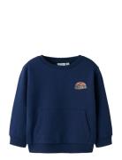 Nmmvildar Ls Sweat Box Bru Tops Sweat-shirts & Hoodies Sweat-shirts Na...