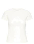 Ihessa Ss Tops T-shirts & Tops Short-sleeved White ICHI