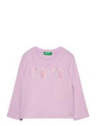 T-Shirt L/S Tops T-shirts Long-sleeved T-shirts Pink United Colors Of ...