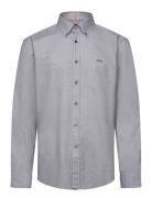 Rickert_M Tops Shirts Casual Grey BOSS