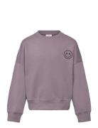 Tnprecious Os Sweatshirt Tops Sweat-shirts & Hoodies Sweat-shirts Purp...