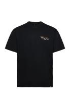 M Laryville Tee Ss Tops T-shirts Short-sleeved Black Dickies