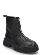 Gabby Shoes Boots Ankle Boots Ankle Boots Flat Heel Black Steve Madden