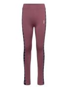 Hmljr Mix Mid Waist Tights Bottoms Leggings Pink Hummel