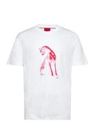 Didug Tops T-shirts Short-sleeved White HUGO
