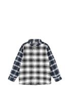 Remon Tops Shirts Long-sleeved Shirts Navy Molo
