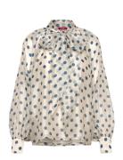 Jackiecras Blouse Tops Blouses Long-sleeved Cream Cras