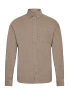 Cfanton Ls Bd Baby Cord Shirt Tops Shirts Casual Beige Casual Friday