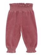 Pants Velour Bottoms Sweatpants Pink En Fant