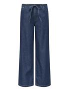 Onlmerano Pants Wvn Bottoms Jeans Wide Navy ONLY