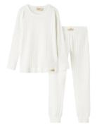 Sleepwear Pyjamasetti Pyjama White MarMar Copenhagen