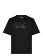 T-Shirt Sport T-shirts Short-sleeved Black EA7