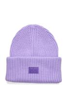 Hh Rib Beanie Accessories Headwear Beanies Purple Helly Hansen