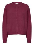 Damsville Tops Knitwear Cardigans Red American Vintage