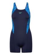 Womens Hyperboom Splice Legsuit Uimapuku Uima-asut Blue Speedo