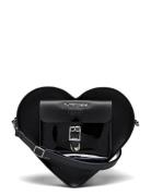 Heart Backpack Black+Black+Black Kiev+Patent Lamper+Smooth Reppu Laukk...