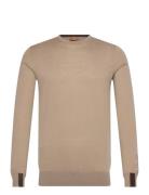 Mmgadam Soft Knit Tops Knitwear Round Necks Beige Mos Mosh Gallery