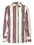 Fralda Sh 1 Tops Shirts Long-sleeved Cream Fransa