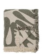 Alk Throw Home Textiles Cushions & Blankets Blankets & Throws Green Bl...