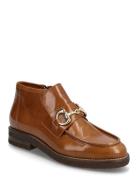 Boots Shoes Boots Ankle Boots Ankle Boots Flat Heel Brown Billi Bi