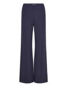 Msmarcia Wide Leg Pant Bottoms Trousers Wide Leg Navy Minus