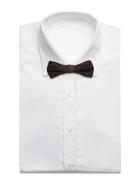Structured Bow Tie Rusetti Brown Lindbergh Black
