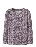 Nmfoalia Xsl Ls Top Tops T-shirts Long-sleeved T-shirts Purple Name It