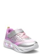 Girls Cosmic Glow Matalavartiset Sneakerit Tennarit Pink Skechers