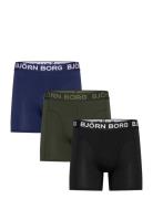 Bamboo Boxer 3P Bokserit Multi/patterned Björn Borg