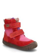 Bisgaard Huxie Tex Talvikengät Tarroilla Pink Bisgaard