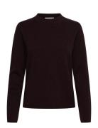 Rwlaica Cashmere Ls O-Neck Pullover Tops Knitwear Jumpers Navy Rosemun...