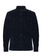 Barbour Cord Overshirt Tops Overshirts Navy Barbour