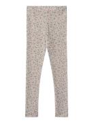 Wool Leggings Agi Bottoms Leggings Beige Wheat