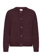 Frsanny Car 3 Tops Knitwear Cardigans Burgundy Fransa