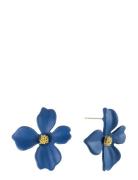 Lilly Earring , Blue Accessories Jewellery Earrings Studs Blue By Joli...