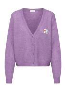 Nenybay Tops Knitwear Cardigans Purple American Vintage