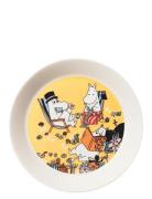 Moomin Plate 19Cm Family Time Home Tableware Plates Dinner Plates Whit...