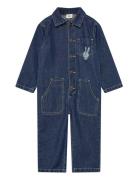 Tnstparker Denim Boilersuit Jumpsuit Haalari Blue The New