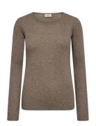 Bs Asdis Regular Fit Knitwear Tops Knitwear Jumpers Beige Bruun & Sten...
