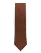 Classic Tie Solmio Kravatti Brown Amanda Christensen